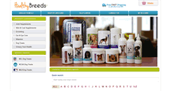 Desktop Screenshot of healthybreeds.com